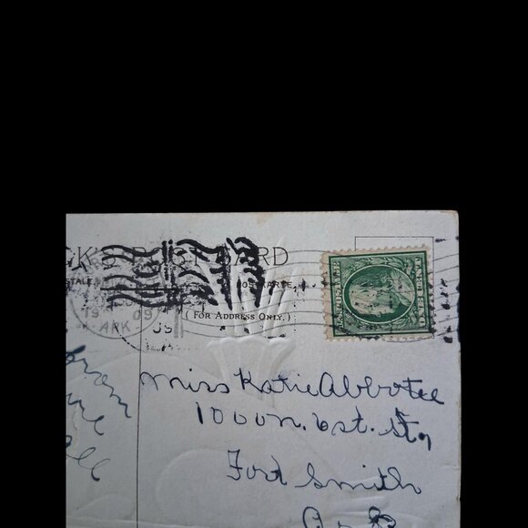 1909 Rare Antique Raphael Tuck “Thanksgiving Day” Postcard Series #123 Wealthy - Picture 4 of 6